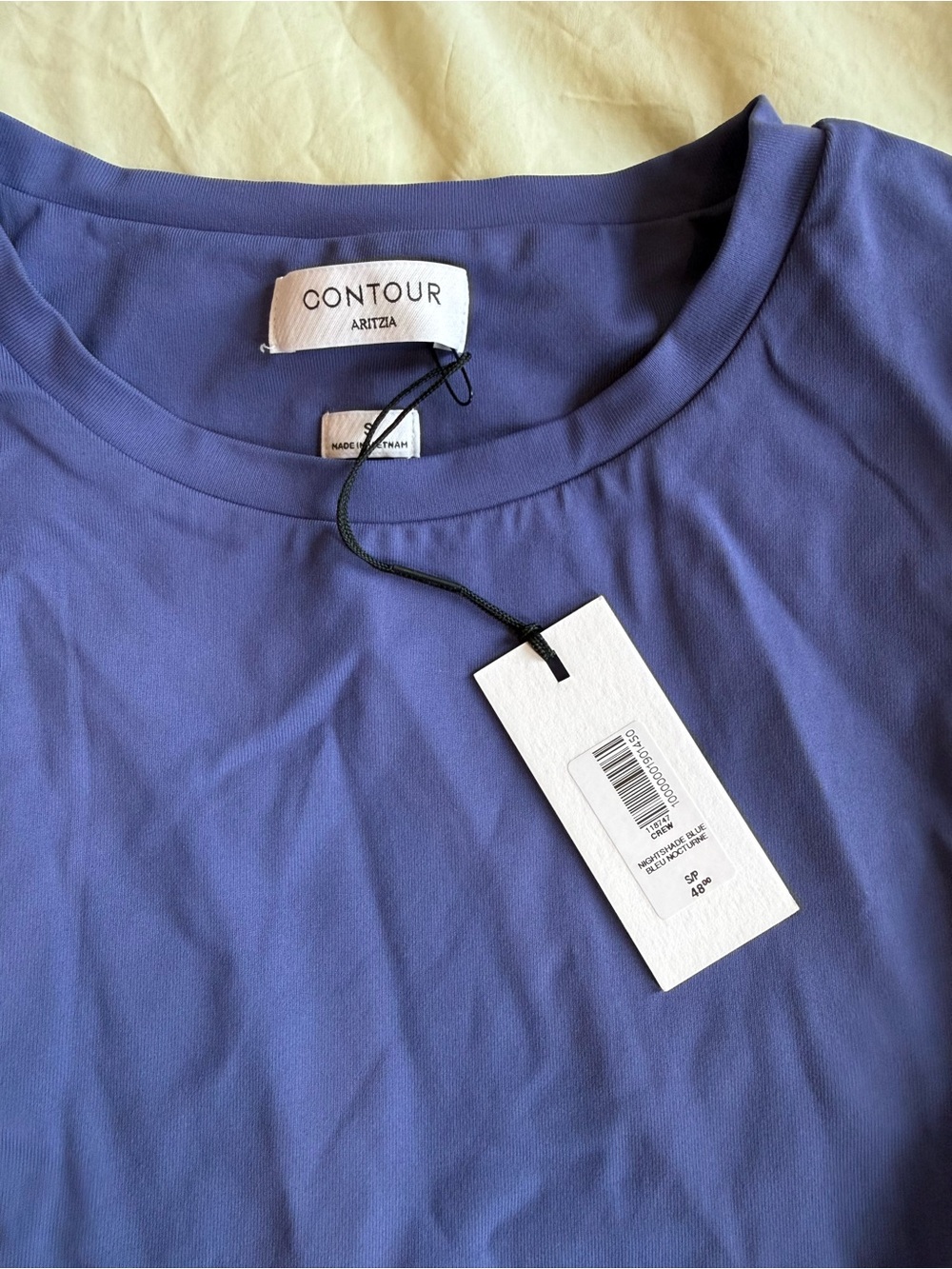 Aritzia Contour Bodysuit - Periwinkle Blue